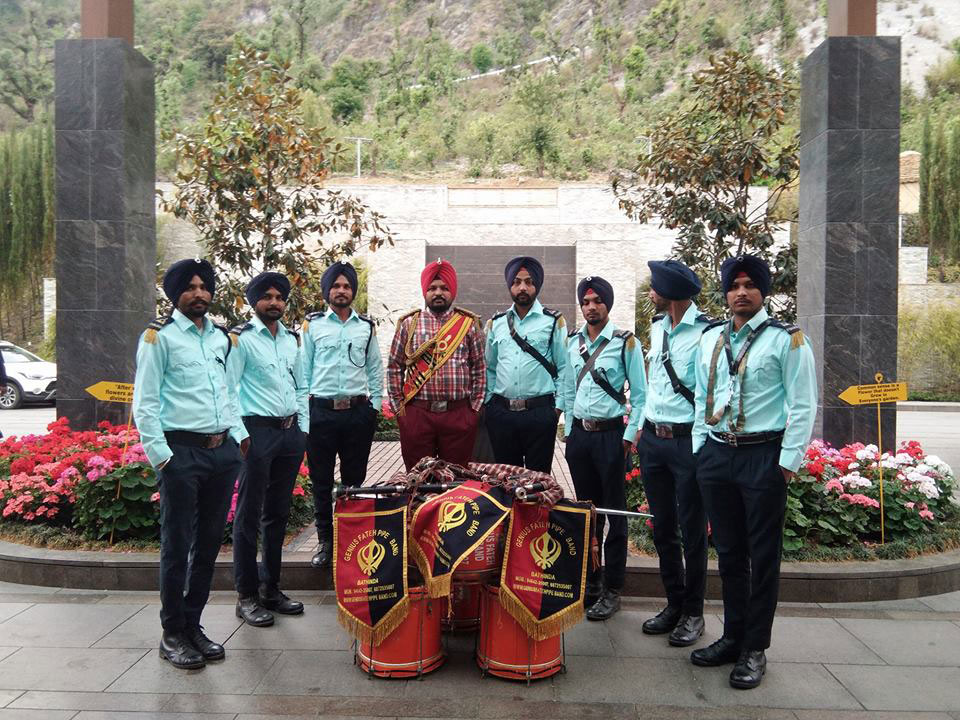 bagpipe band in delhi