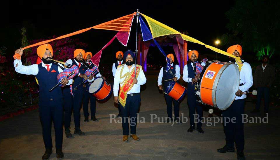 Bagpipe Band in Delhi